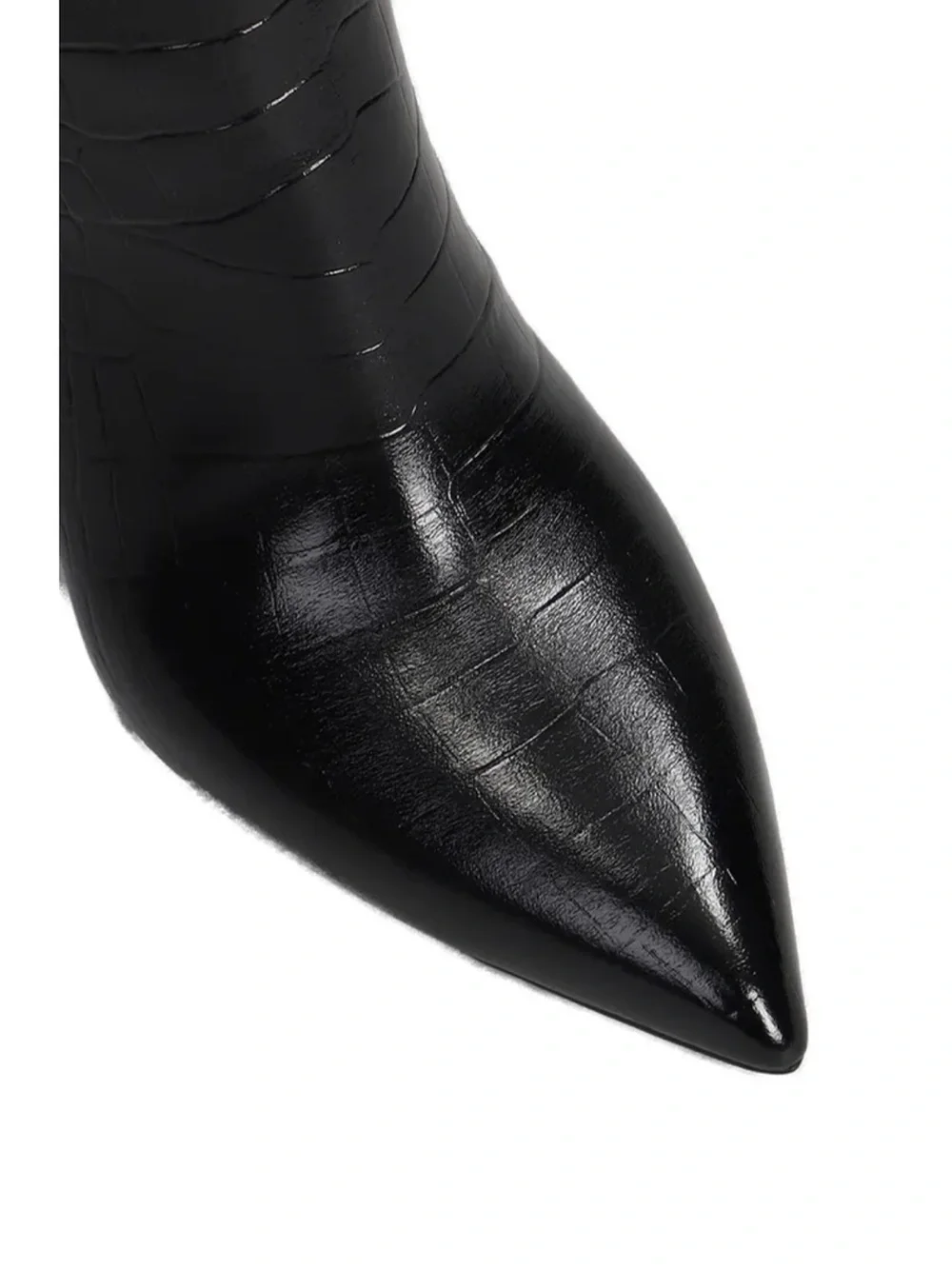 Paris Texas Anja Black Leather Boots